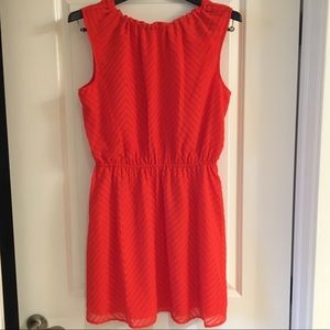 A New Day Red/Orange Dress
